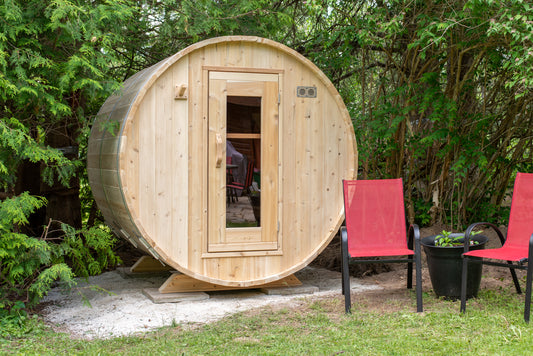 CT Harmony Barrel Sauna - Wood Burning
