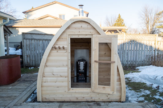 CT MiniPOD Sauna - Wood Burning
