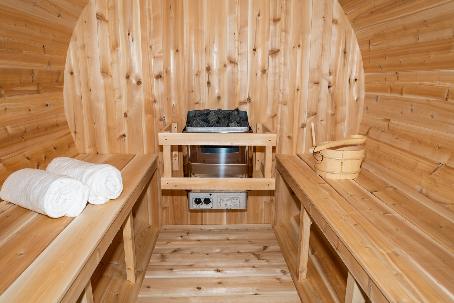 CT Serenity Barrel Sauna - Electric