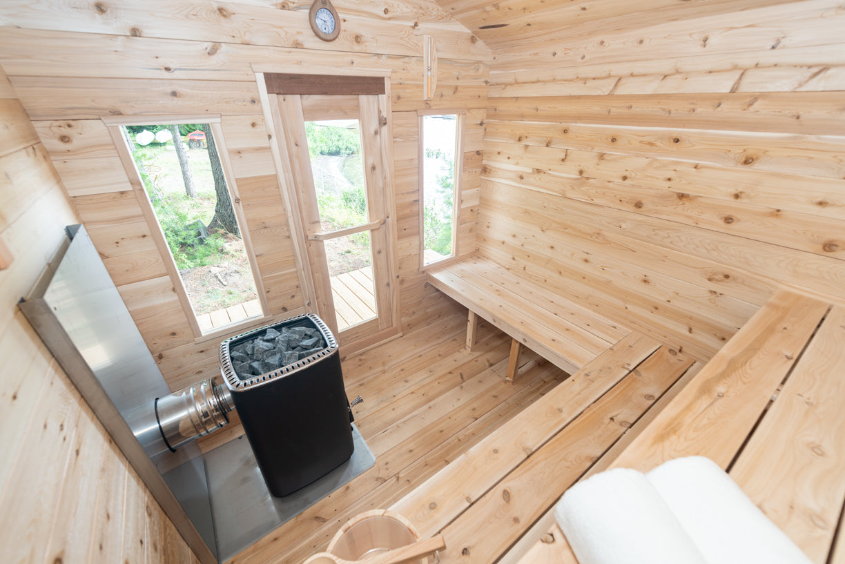 CT Georgian Cabin Sauna - Electric