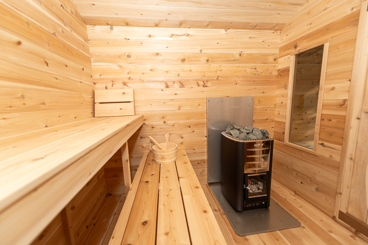 CT Georgian Cabin Sauna with Changeroom - Electric