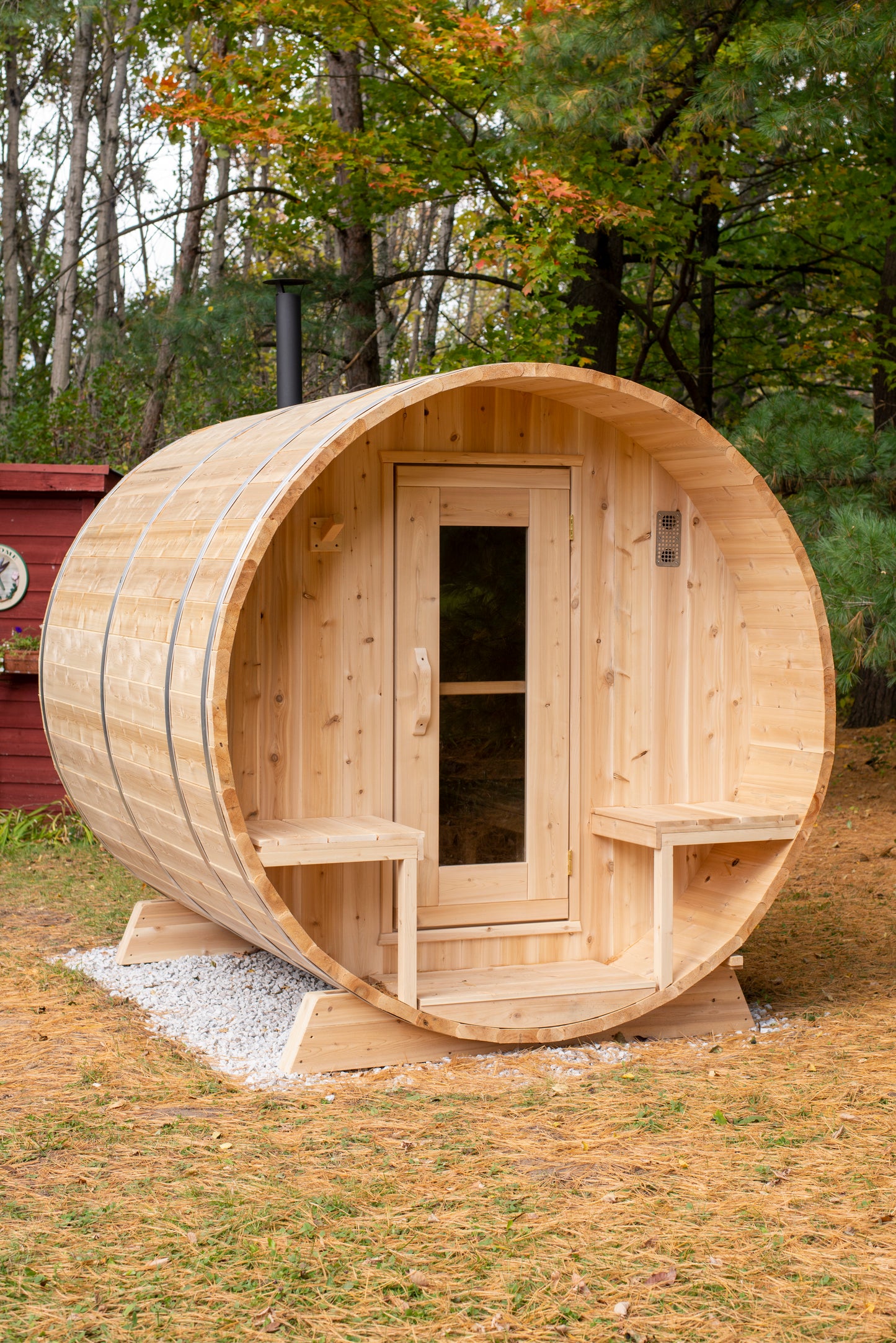 CT Serenity Barrel Sauna - Electric