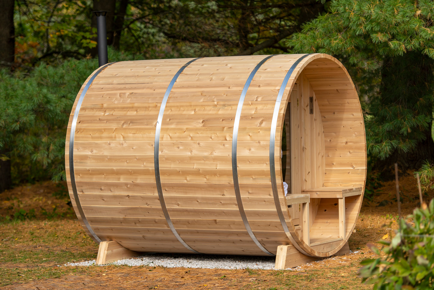 CT Serenity Barrel Sauna - Electric