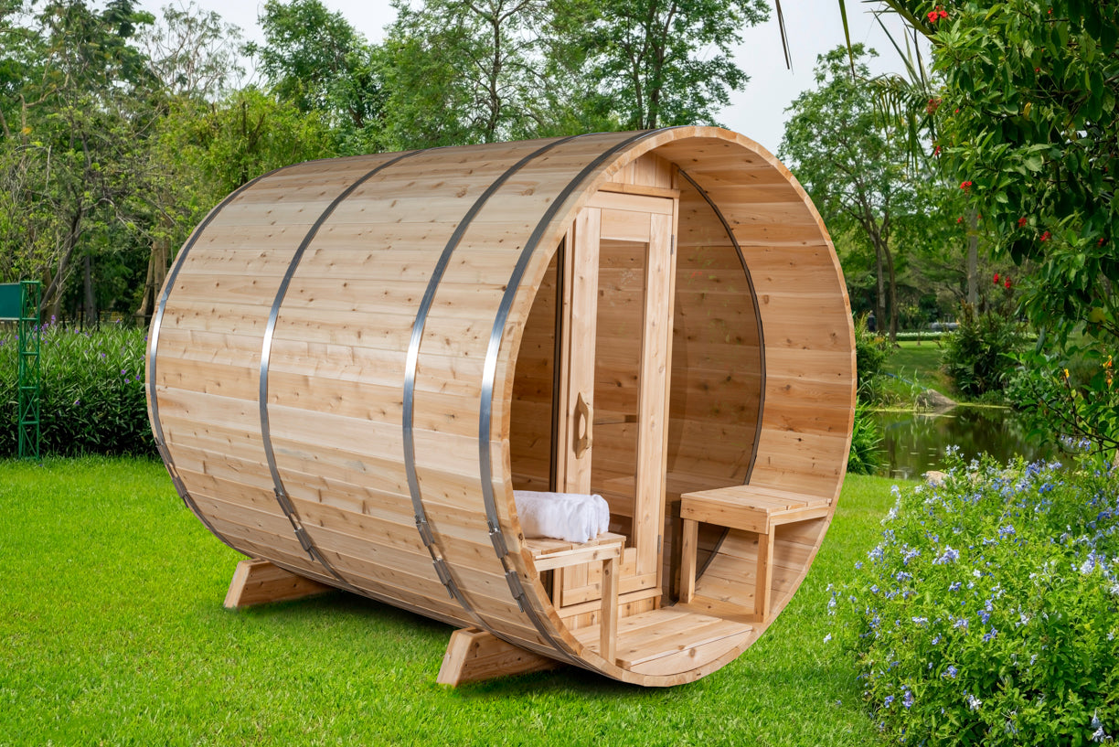 Serenity MP Barrel Sauna - Electric