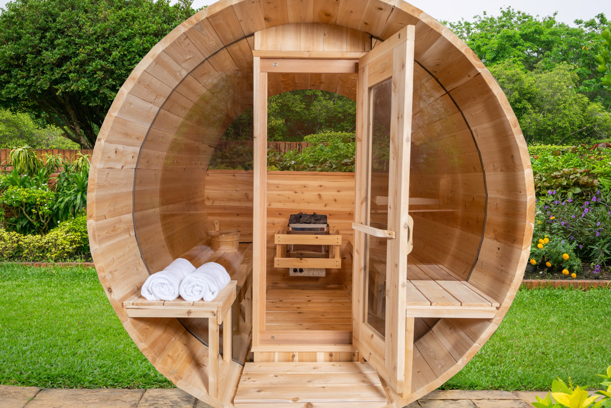 Serenity MP Barrel Sauna - Electric