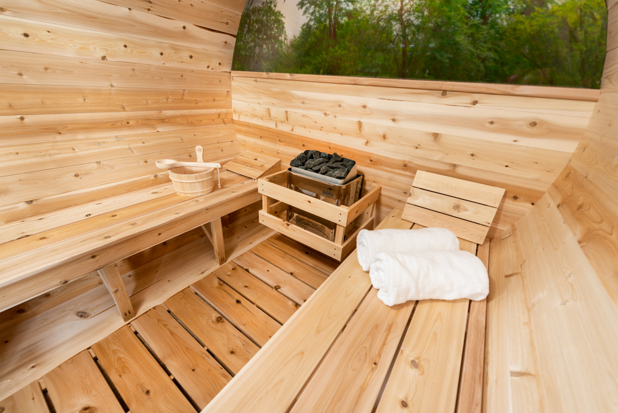 Tranquility MP Barrel Sauna - Electric