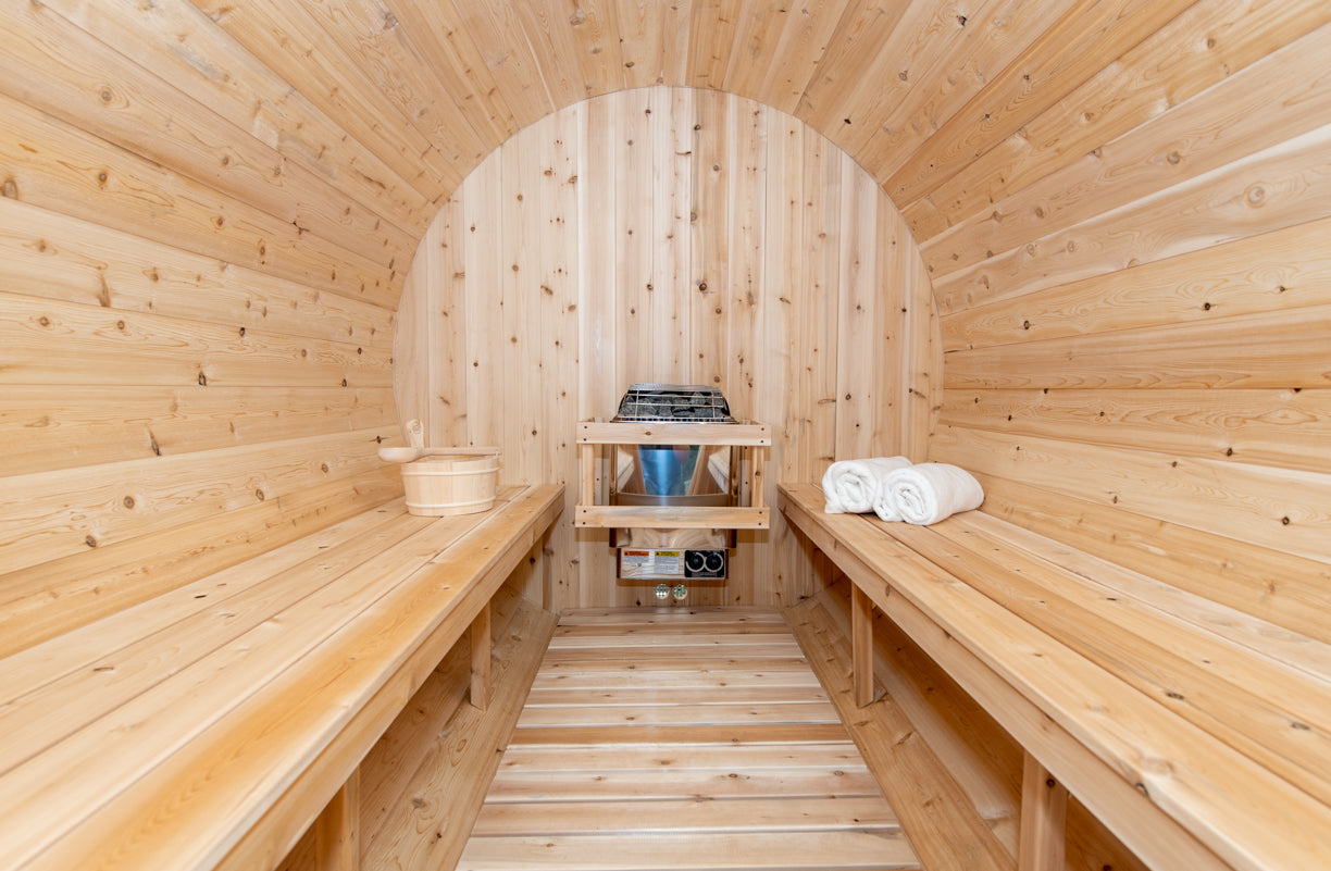 CT Tranquility Barrel Sauna - Electric