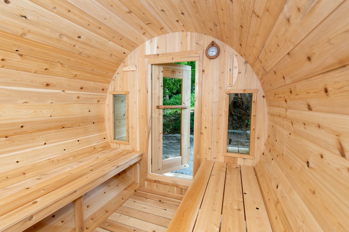 CT Tranquility Barrel Sauna - Electric