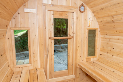 CT Tranquility Barrel Sauna - Electric