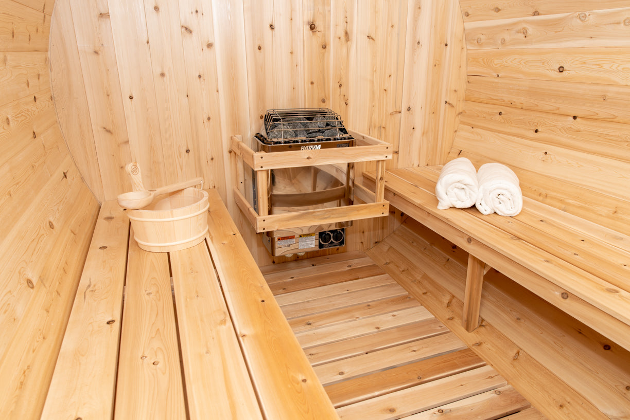 CT Tranquility Barrel Sauna - Electric