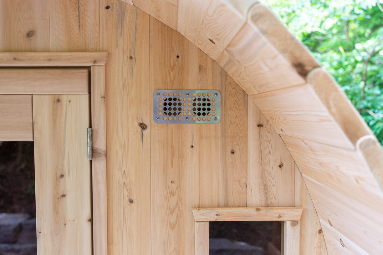 CT Tranquility Barrel Sauna - Electric