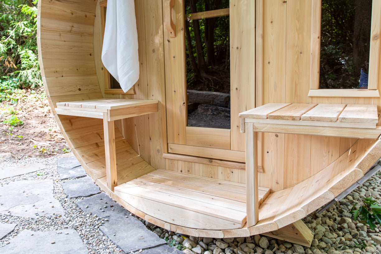 CT Tranquility Barrel Sauna - Electric