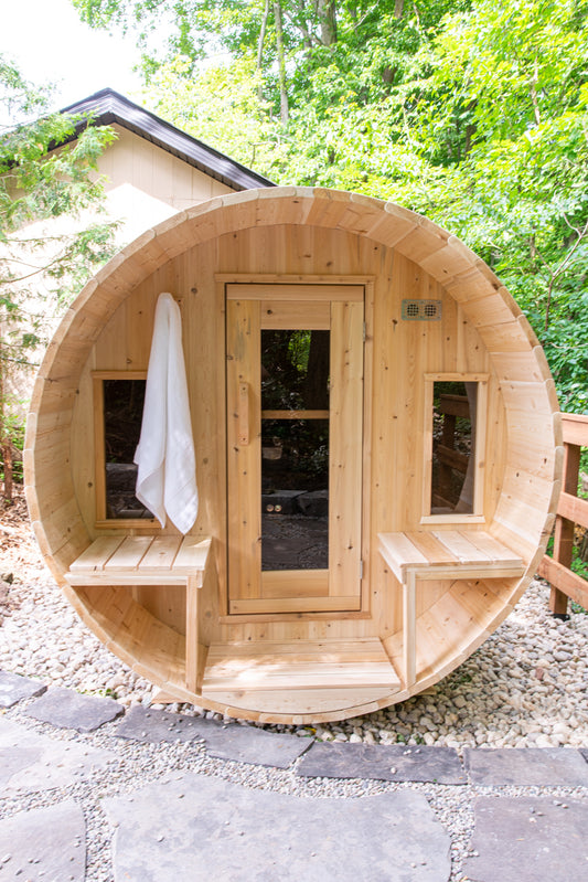 CT Tranquility Barrel Sauna - Electric