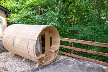CT Tranquility Barrel Sauna - Electric