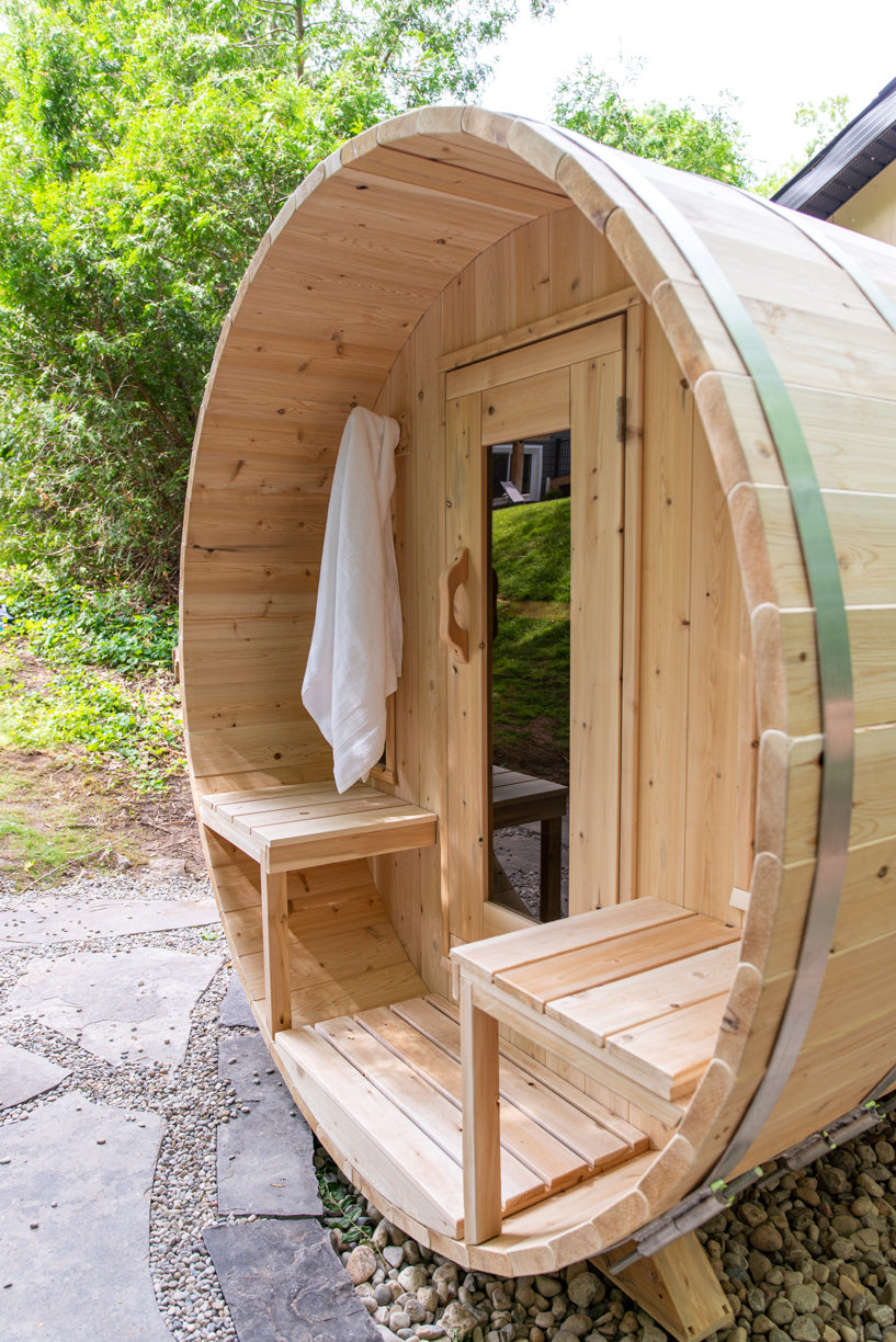 CT Tranquility Barrel Sauna - Electric