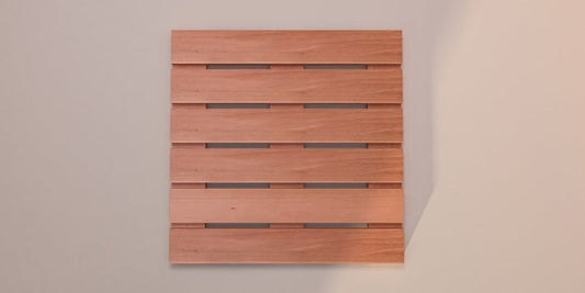 Duck-Board Flooring for Saunas