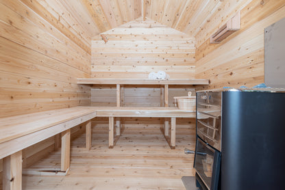 CT Georgian Cabin Sauna - Electric
