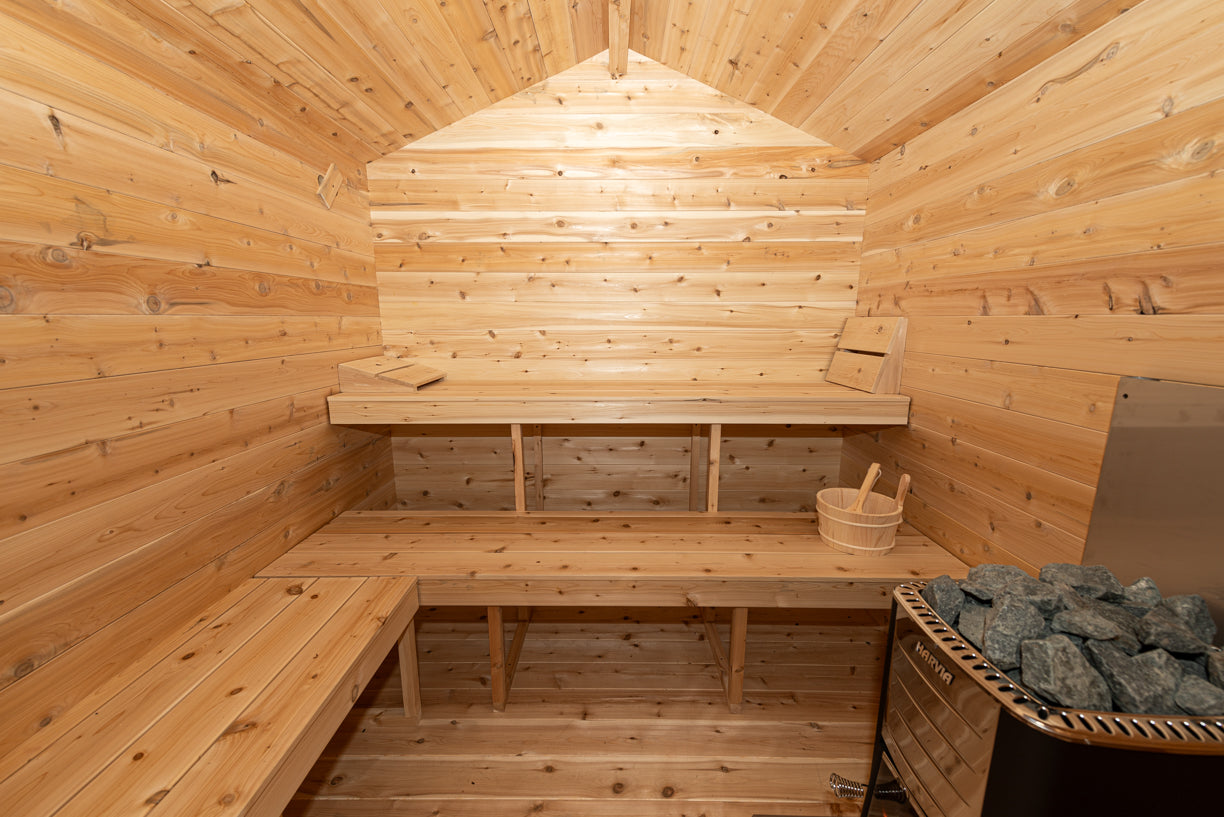CT Georgian Cabin Sauna with Changeroom - Electric
