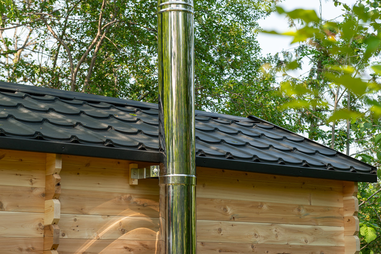 CT Georgian Cabin Sauna with Changeroom - Electric