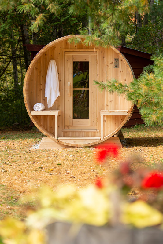 CT Serenity Barrel Sauna - Electric