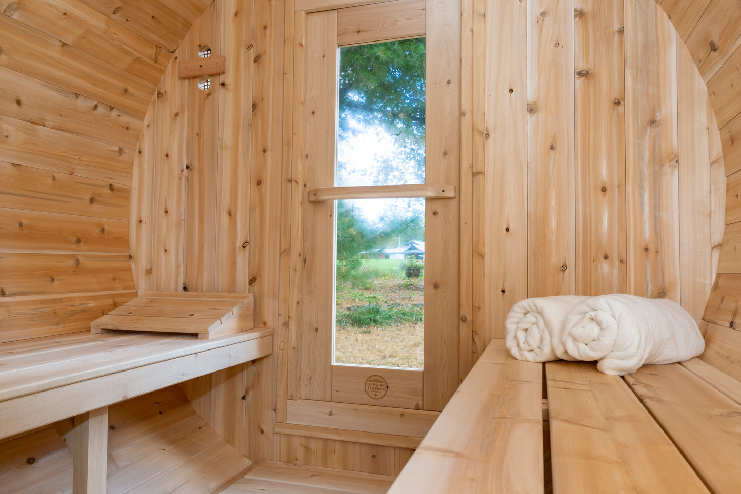 CT Serenity Barrel Sauna - Electric