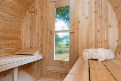CT Serenity Barrel Sauna - Electric