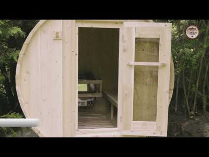 CT Harmony Barrel Sauna - Electric