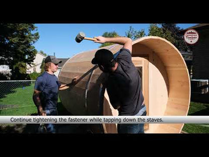 CT Serenity Barrel Sauna - Electric