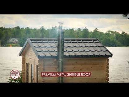 CT Georgian Cabin Sauna - Electric